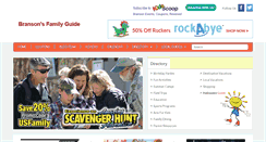 Desktop Screenshot of bransonkidsguide.com