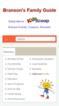Mobile Screenshot of bransonkidsguide.com